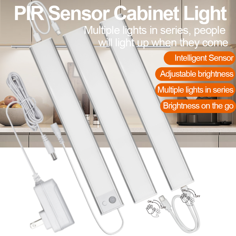 TDL-7160 TUODI Private Mold 3pcs In Pack FLED Cabinet Lights 24V
