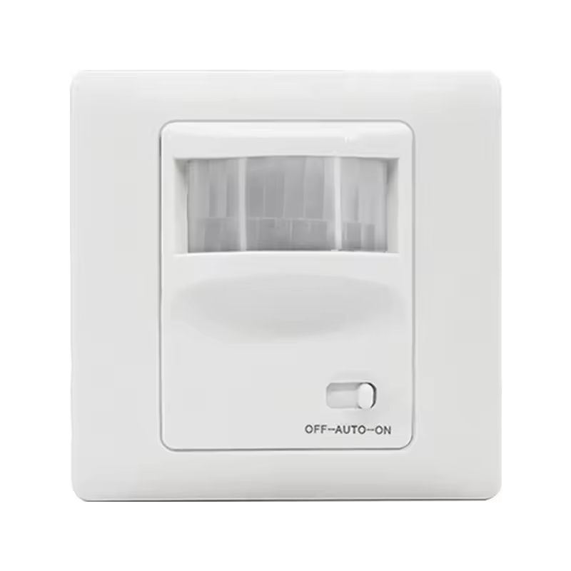 TUOD TDL-2280J HOT Wall Socket Mounted 220V Motion Sensor Detector SWITCH Hallway LED ceiling light induction night light Smart Switch