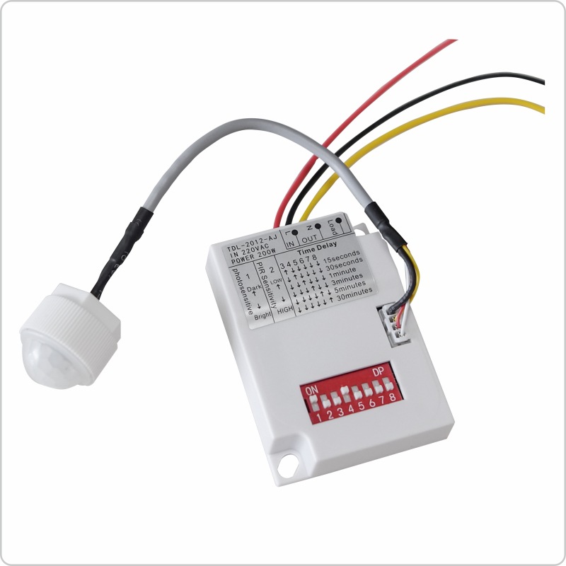 TUODI TDL-2012-AJ Motion sensor light switch 220v mini Indoor 360 degree ceiling mounted mini 220v pir motion detector sensor