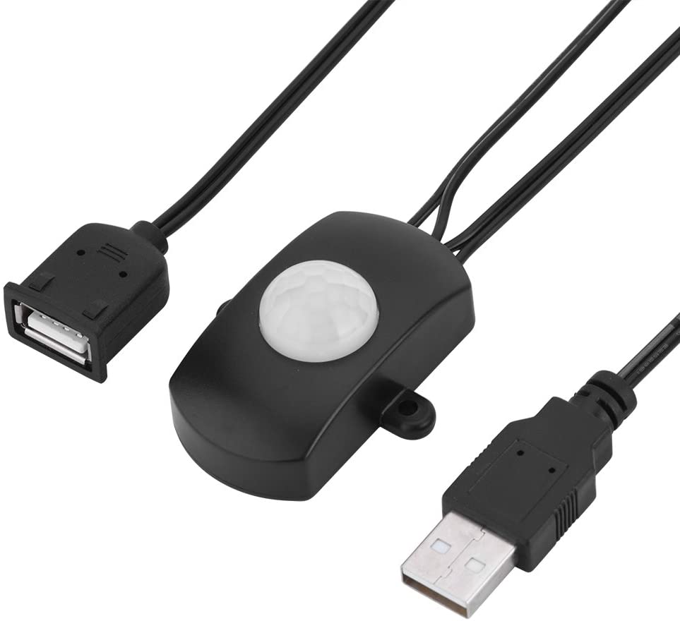 TUODI TDL-2023-USB wide voltage 12V infrared human body USB sensing switch intelligent LED light with light bar sensor