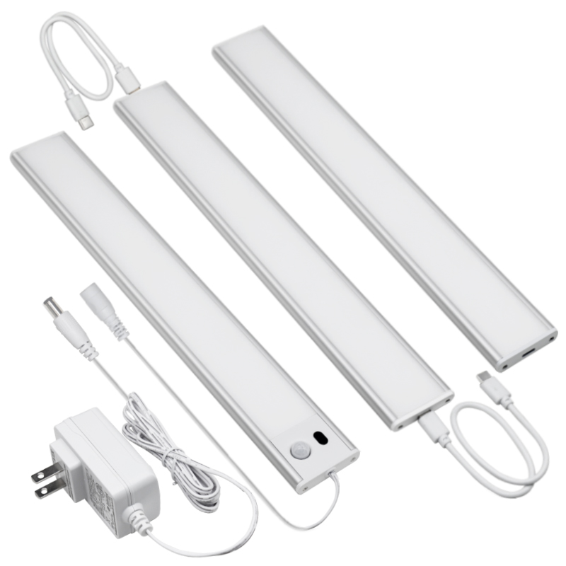 TDL-7161 5W 380LM LED Usb Rechargeable  Led Motion Sensor Cabinet Light