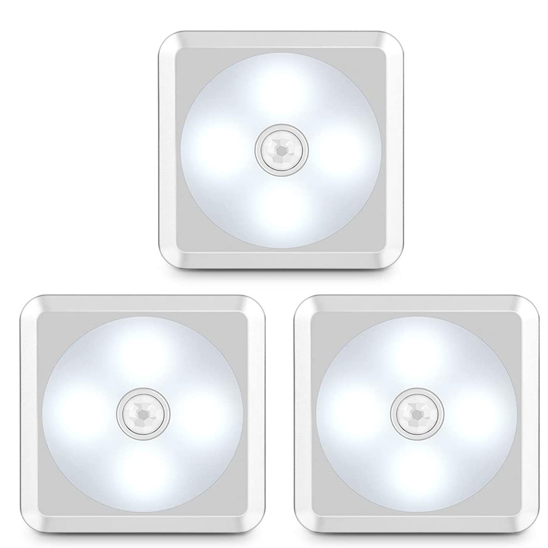 TDL-6106 TUODI Best Mini Wall Lamp Night Light PIR Switch AAA battery *3pcs