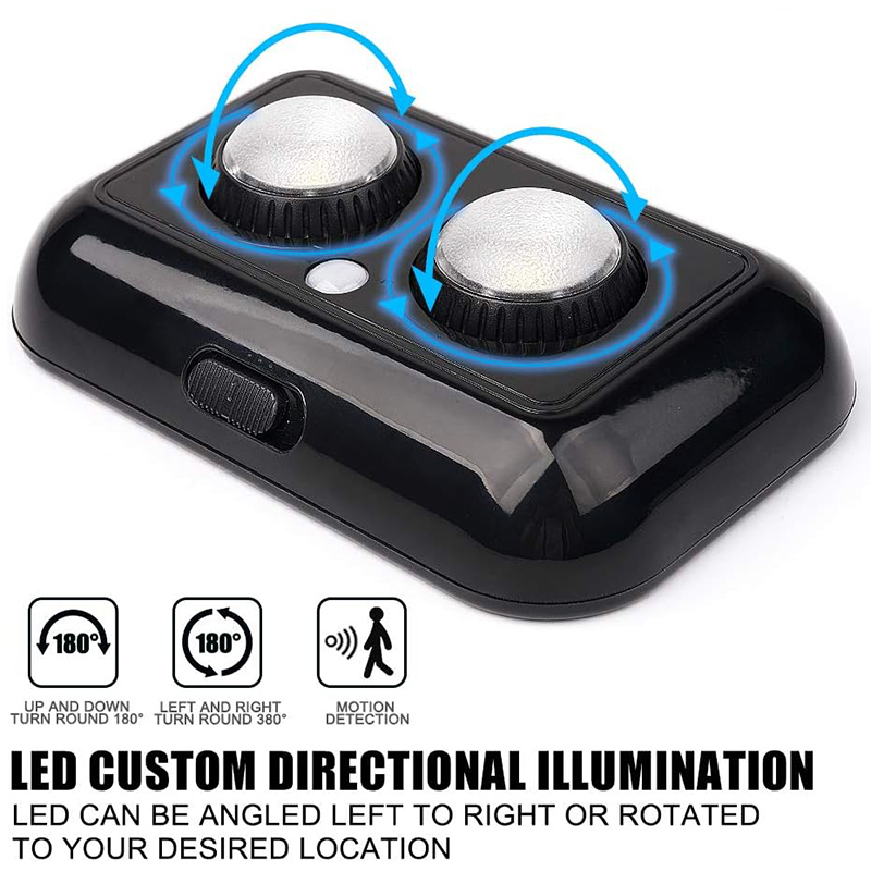 TUODI TDL-7127 Safe light amazon battery wardrobe light double head led safe light